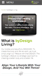 Mobile Screenshot of bydesignliving.com